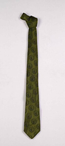 Necktie, De Pinna, Silk, American 