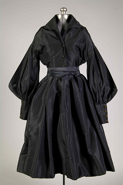 Dinner dress, Arthur Falkenstein (American), Silk, American 