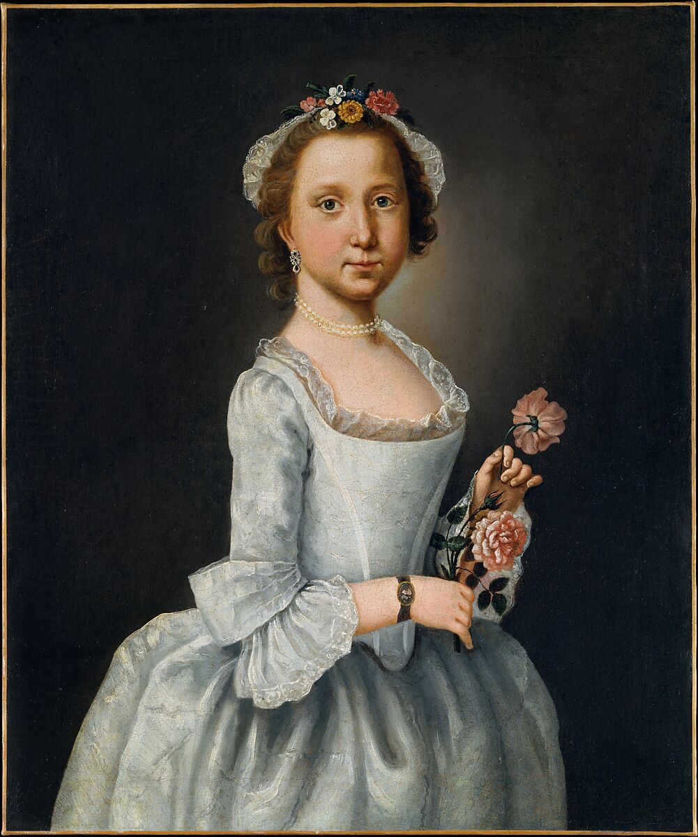 Portrait of a Lady, Lawrence Kilburn (or Kilbrunn)  British, Oil on canvas, American