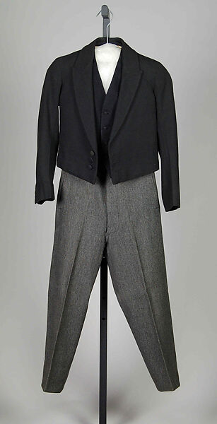 Eton suit, B. Altman &amp; Co. (American, 1865–1990), Wool, silk, British 