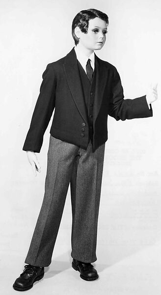 Eton suit, B. Altman &amp; Co. (American, 1865–1990), Wool, silk, British