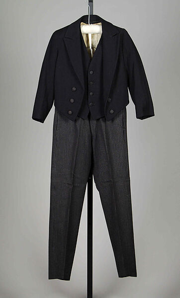Eton suit, B. Altman &amp; Co. (American, 1865–1990), Wool, silk, American 