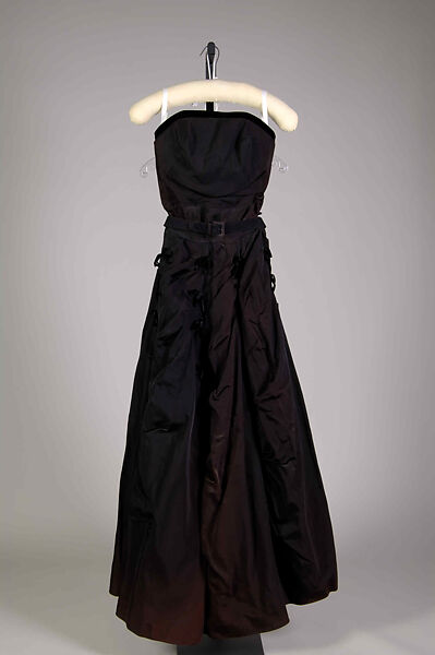 Evening dress, House of Dior (French, founded 1946), Silk, French 