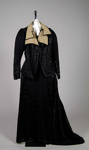 Suit, House of Worth (French, 1858–1956), Wool, silk, French 