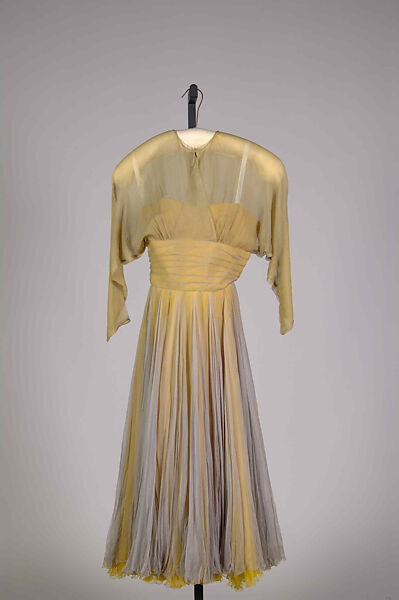 Cocktail dress, Norman Norell (American, Noblesville, Indiana 1900–1972 New York), Silk, American 