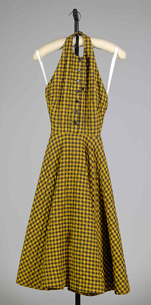 Dress, Anne Fogarty (American, Pittsburgh, Pennsylvania 1919–1980 New York), Cotton, American 
