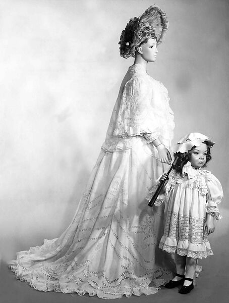 Morning dress, Cotton, American