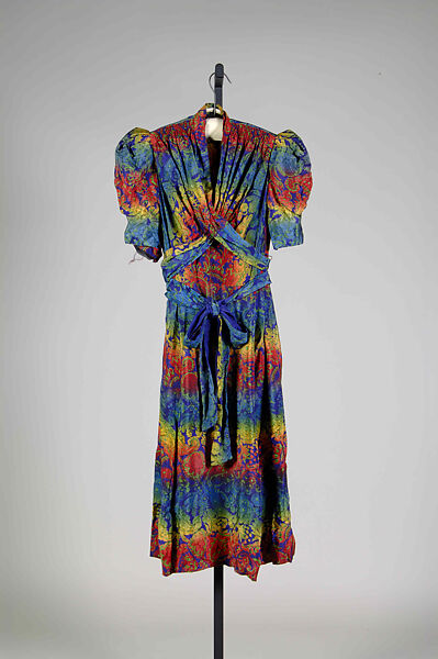 Dress, Silk, American