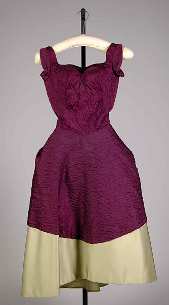 Evening dress, Marguery Bolhagen (American, Carlisle, Pennsylvania 1920–2021 Napa, California), Silk, American 