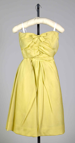 Cocktail dress, House of Givenchy (French, founded 1952), Silk, French 