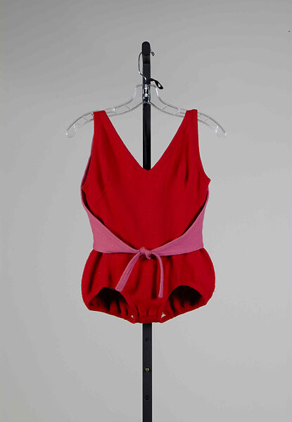 Bathing suit, Rudi Gernreich (American (born Austria), Vienna 1922–1985 Los Angeles, California), Wool, American 