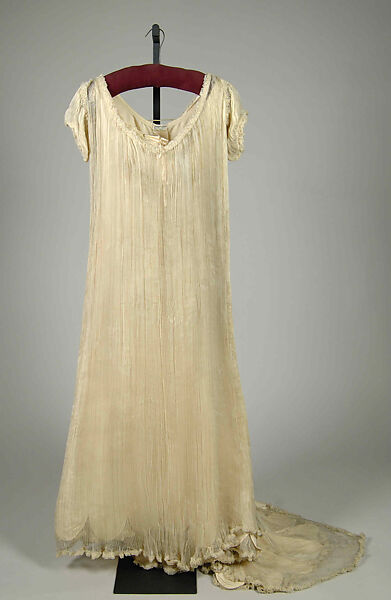 Dressing gown, Silk, American