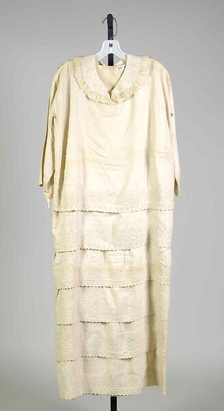 Dress, Linen, French 