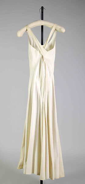 Evening dress, House of Chanel (French, founded 1910), Cotton, French