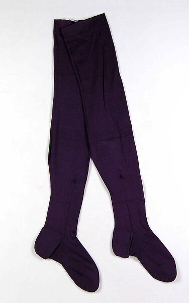 Stockings, Bon Marché (French, founded ca. 1852), Silk, French 