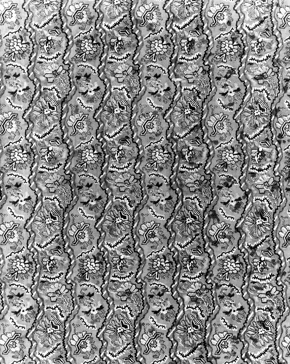 Morning frock coat, Cotton, American