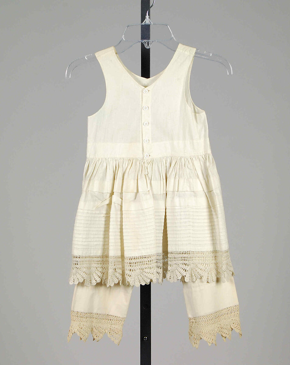 Ensemble, Wool, cotton, silk, American