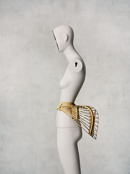 Bustle, Timothy S. Sperry  American, linen, metal, American