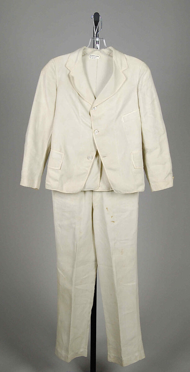 Suit, Linen, American 