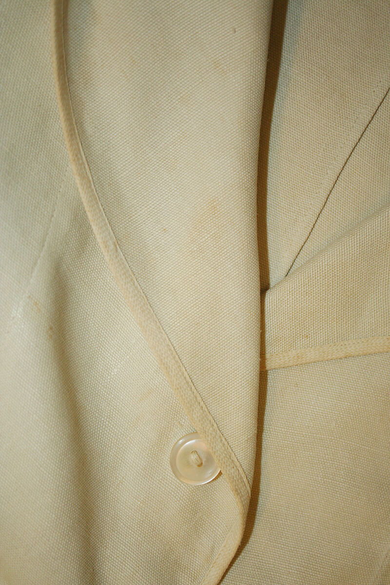 Suit, Linen, American
