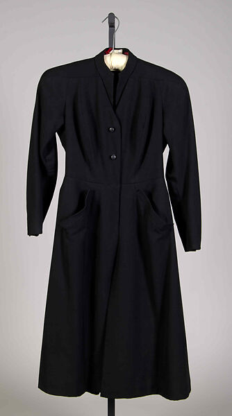 Coat, House of Dior (French, founded 1946), Wool, French 