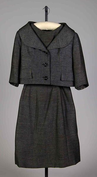 Suit, House of Dior (French, founded 1946), Wool, French 