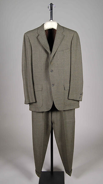 Suit, Carroll &amp; Company (American, founded 1949), Wool, American 