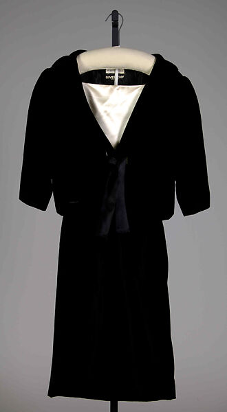 Dinner suit, House of Givenchy (French, founded 1952), silk, French 
