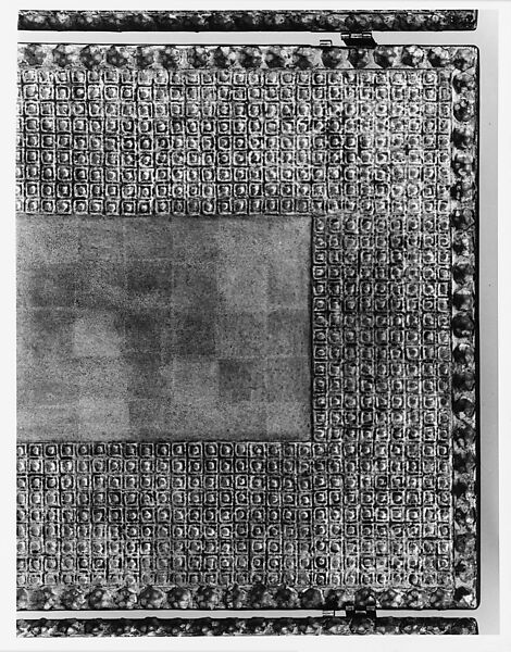 Three-paneled screen, Louis C. Tiffany (American, New York 1848–1933 New York), Embossed Japanese leather paper, vermilion and gold leaf on wood frame, American