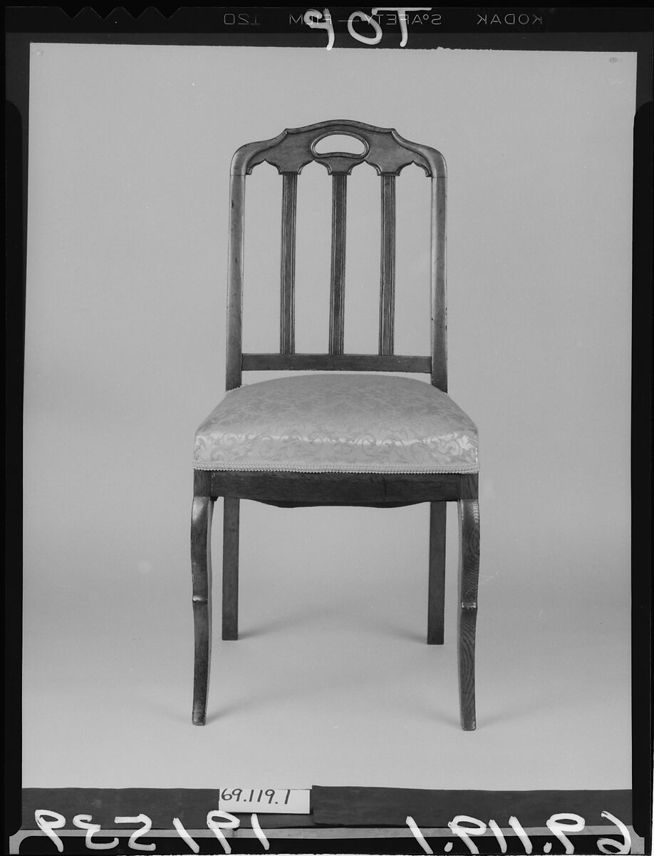 Side Chair, Oak, American 