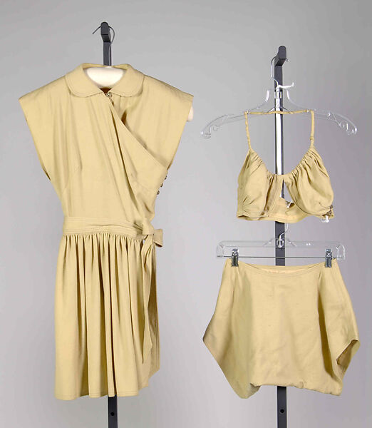 Beachwear, Claire McCardell (American, 1905–1958), Wool, American 