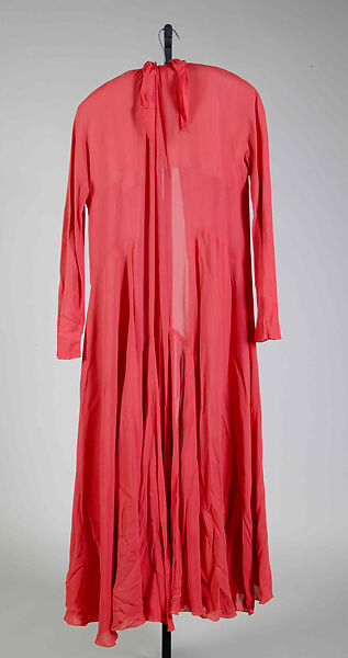 Evening coat, House of Vionnet (French, active 1912–14; 1918–39), Silk, French