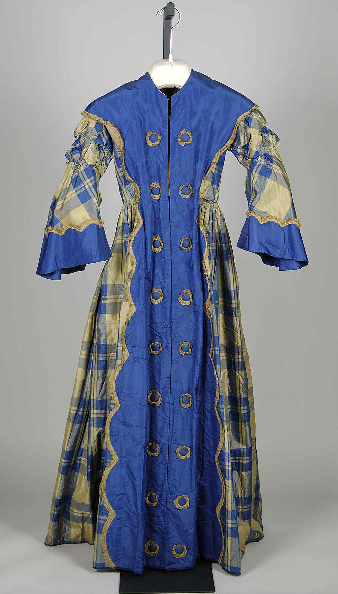 Dressing Gown, Silk, American 