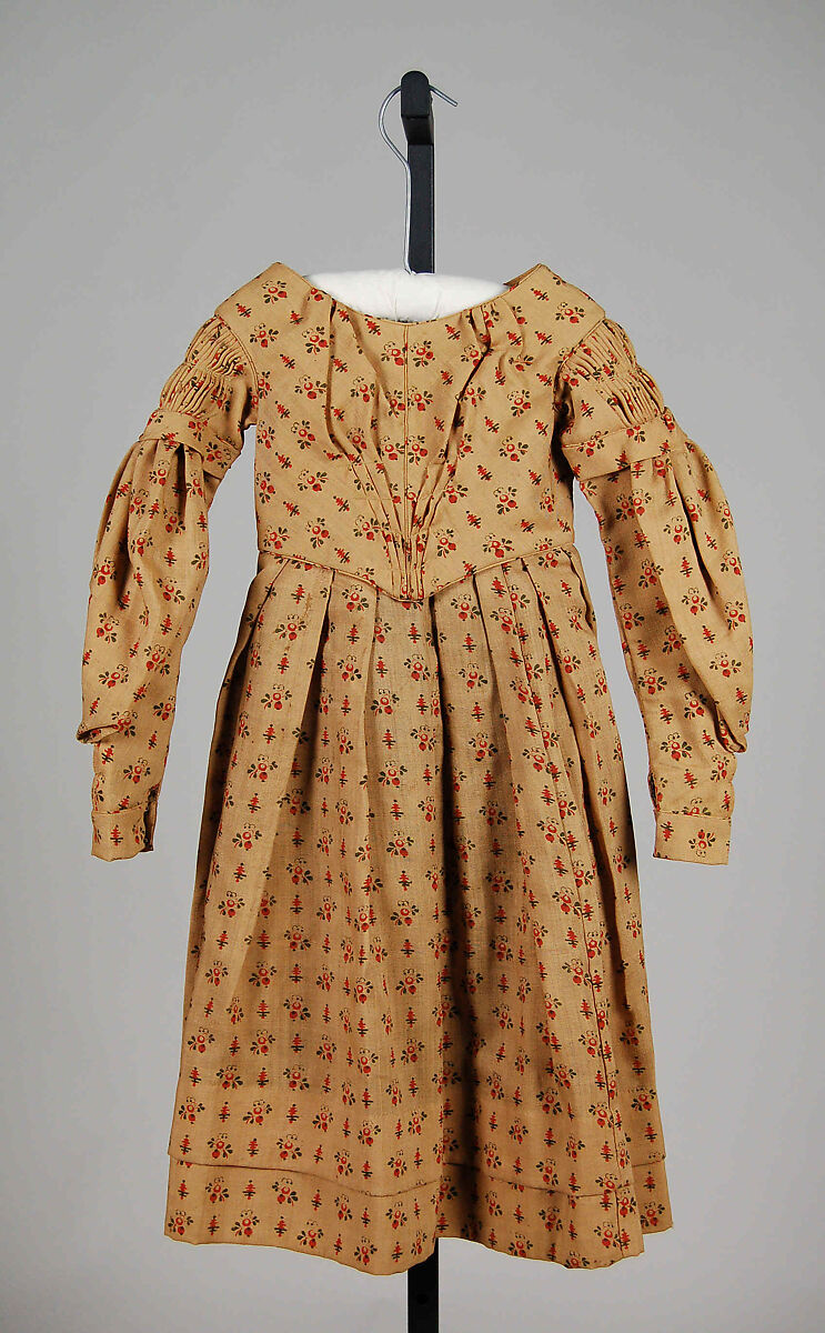 Dress, Wool, American 