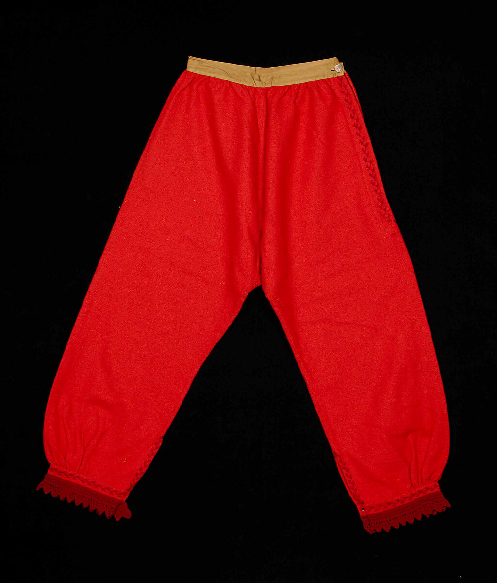 Underwear, Wool, cotton, American