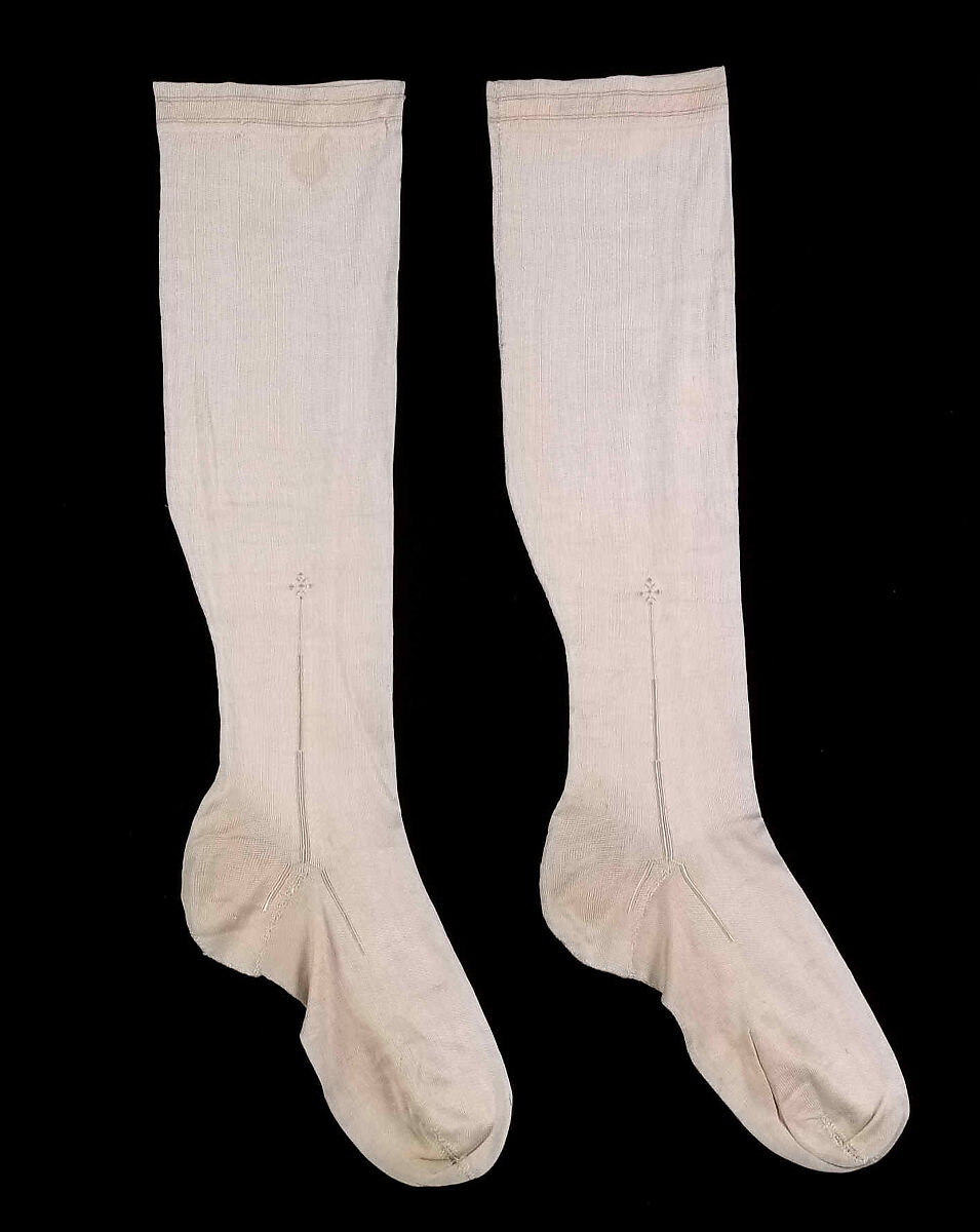 Wedding stockings, Silk, American 