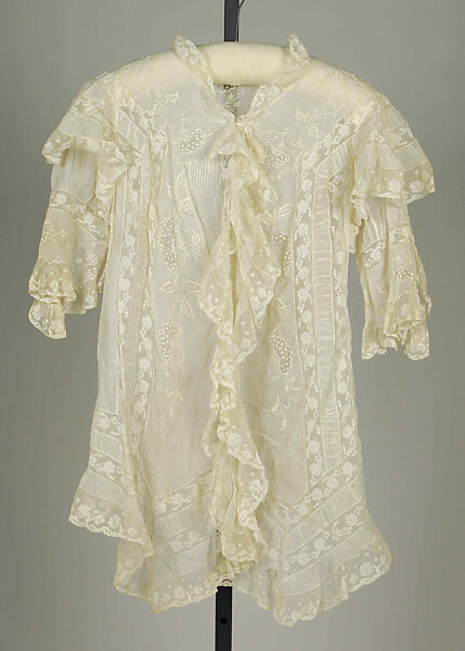 Dressing Jacket, Cotton, French 