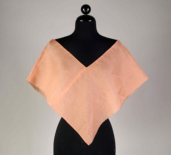 Shrug, Attributed to House of Balenciaga (French, founded 1937), Silk, French