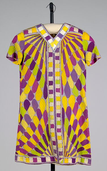 Dress, Emilio Pucci (Italian, Florence 1914–1992), Cotton, Italian 