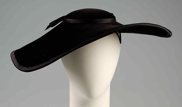 Picture hat, Emme, Inc., Silk, American 