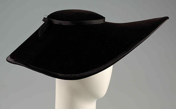 Picture hat, Emme, Inc., Silk, American