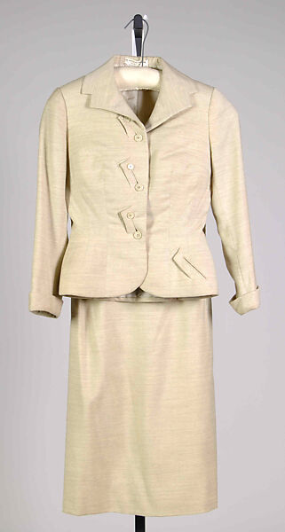 Suit, Hattie Carnegie, Inc. (American, 1918–1965), Wool, American 