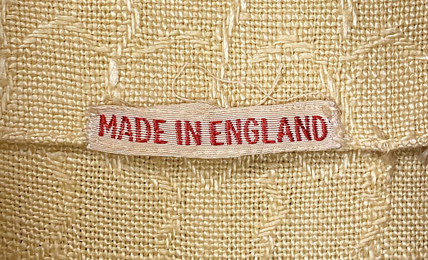 Playsuit, Linen, British
