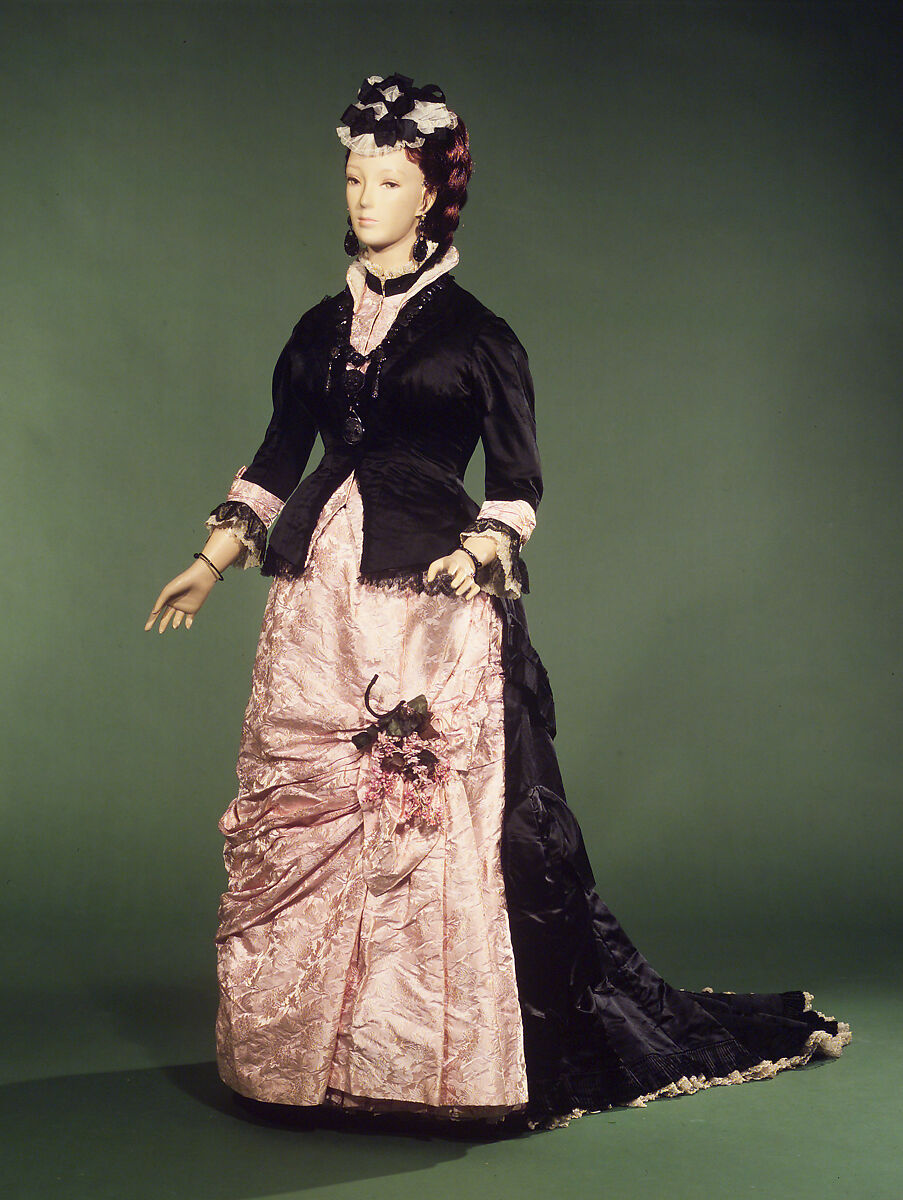 Dinner ensemble, Silk, American