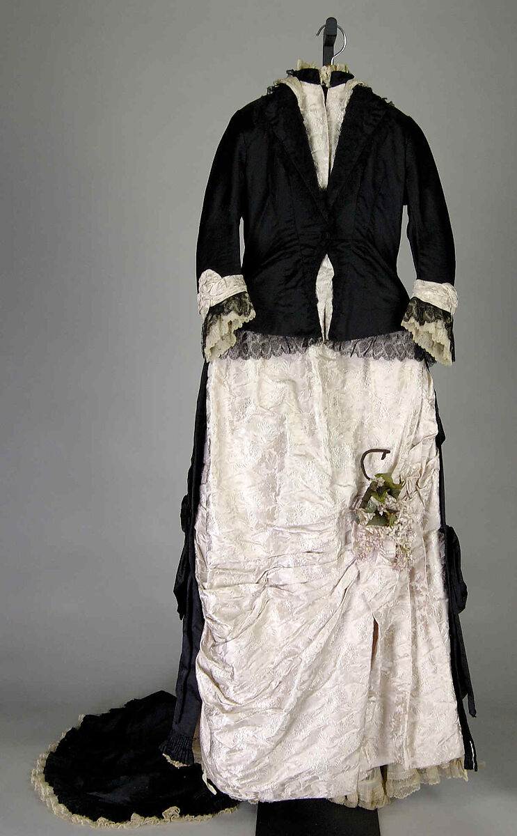 Dinner ensemble, Silk, American