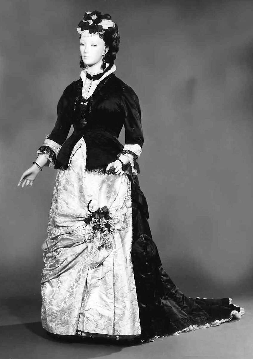 Dinner ensemble, Silk, American
