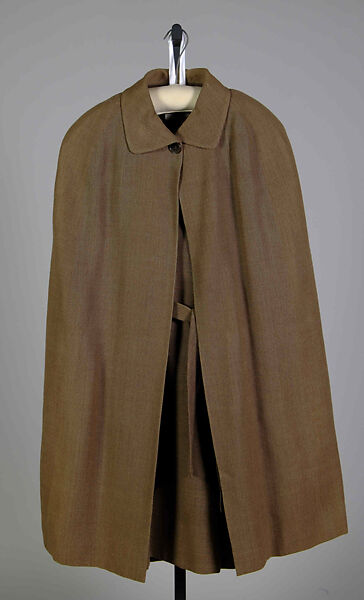 Ensemble, House of Balenciaga (French, founded 1937), Wool, Spanish 