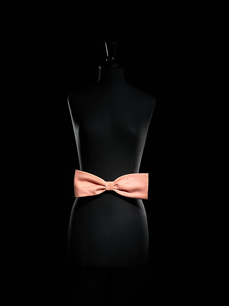 Cocktail belt, Probably House of Balenciaga (French, founded 1937), Silk, French