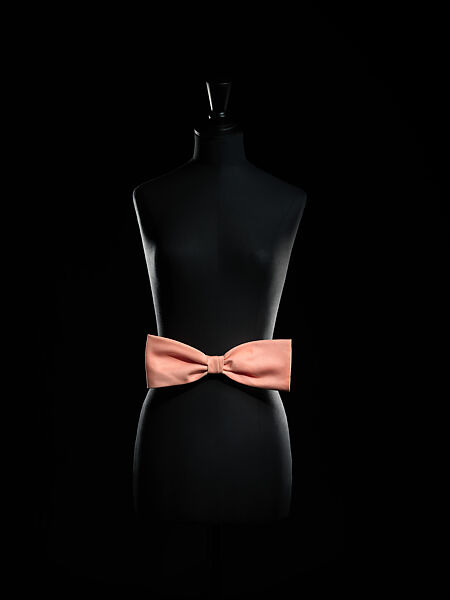 Cocktail belt, Probably House of Balenciaga (French, founded 1937), Silk, French