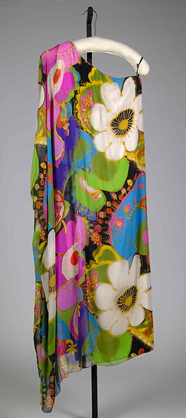 Evening dress, Richard Tam (American, 1941–1990), Silk, American 